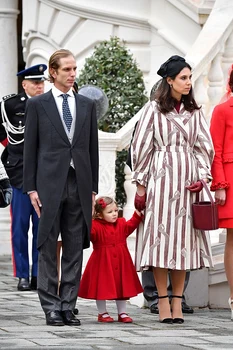 Andrea Casiraghi și Tatiana Santo Domingo