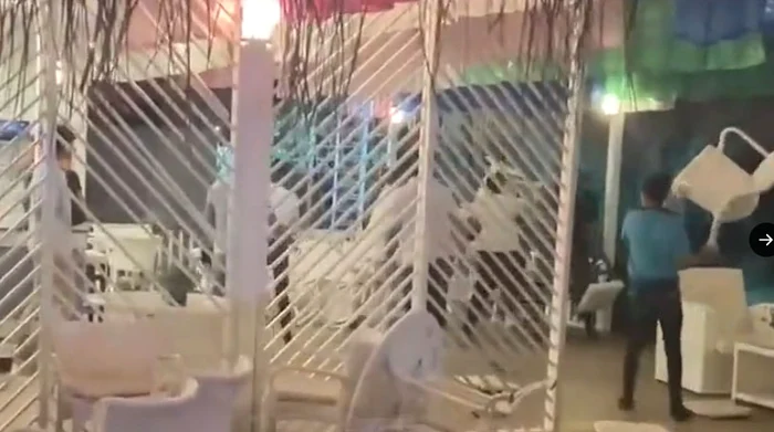 Bătaia a avut loc în hotel
