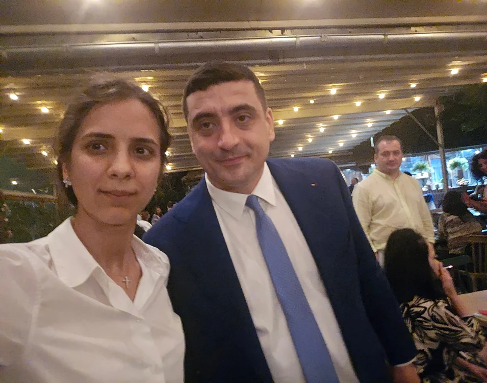 Ariadna Cîrligeanu și George Simion