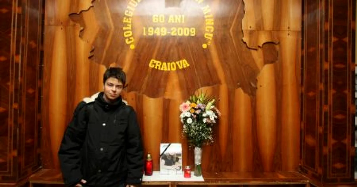 Alexandru Mitrache era foarte ataşat de profesoara de matematică