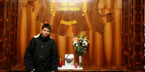 Alexandru Mitrache era foarte ataşat de profesoara de matematică
