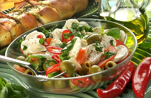 Mozzarella with Olives jpeg