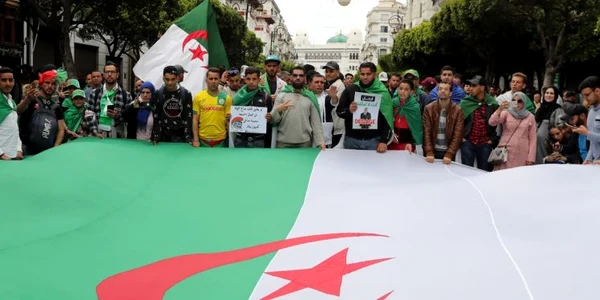 Protest Algeria FOTO EPA-EFE