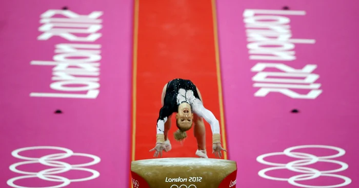 Sandra Izbaşa reprezintă România la sărituri FOTO: Mediafax