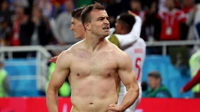 Xherdan Shaqiri, cu o masă musculară impresionantă pentru un fotbalist
