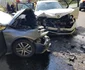 Accident cu cinci victime printre care şi un copil în urma unui impact frontal între două auto la Bujoreni Vâlcea pe DN7 - E81 Valea Oltului Foto Adevărul