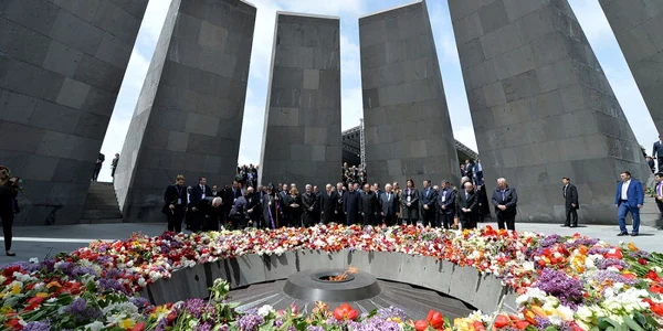 Comemorare holocaust genocid armeni Erevan Armenia Sursă foto genocide-museum.am