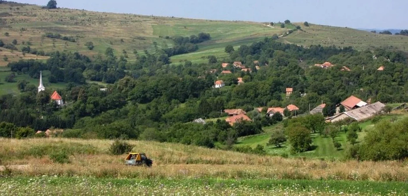 Inlăceni, satul-labirint unic în România / foto: arhiva Click!