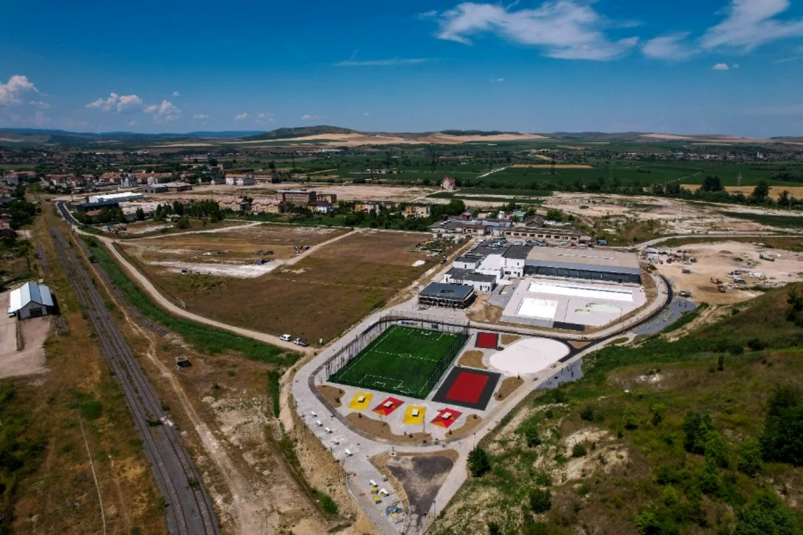 Complexul balnear de la Ocna Mureș FOTO Facebook/ Județul Alba