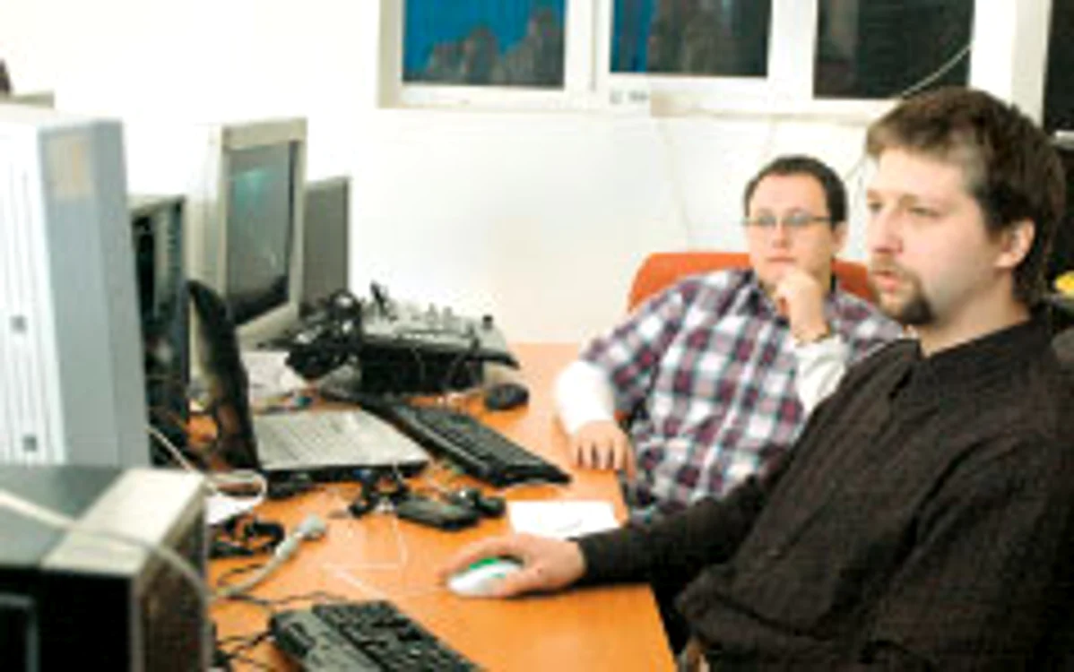 Ştefan Nagy şi Zsolt Rakosfalvy, creatorii softului pentru laser 