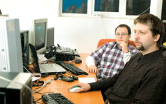 Ştefan Nagy şi Zsolt Rakosfalvy, creatorii softului pentru laser 
