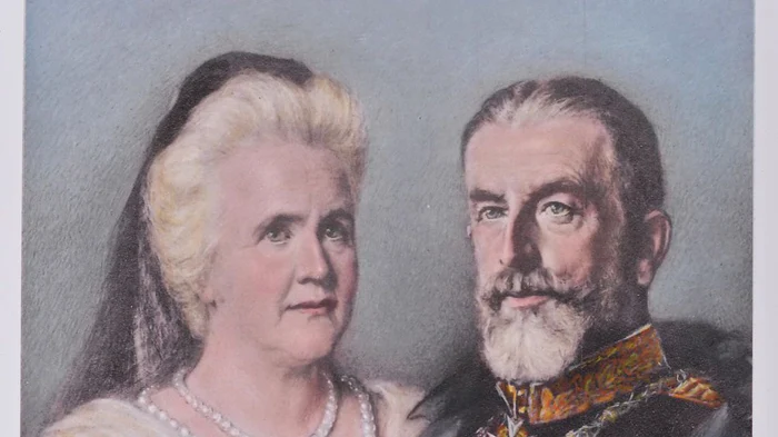 Carol I și Elisabeta, primul cuplu suveran al României.