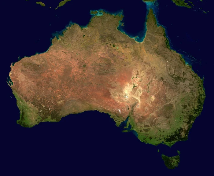 Australia se deplasează cu 7 centimetri pe an / foto: Pixabay