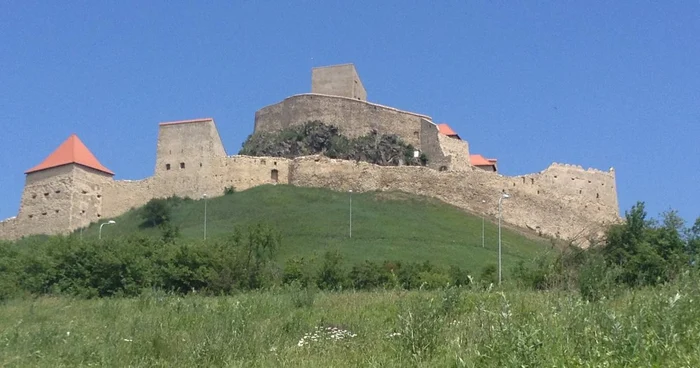 Cetatea Rupea arată extraordinar. FOTO Arhivă