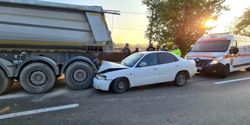 slobozia accident cu 3 raniti foto ISU ialomita