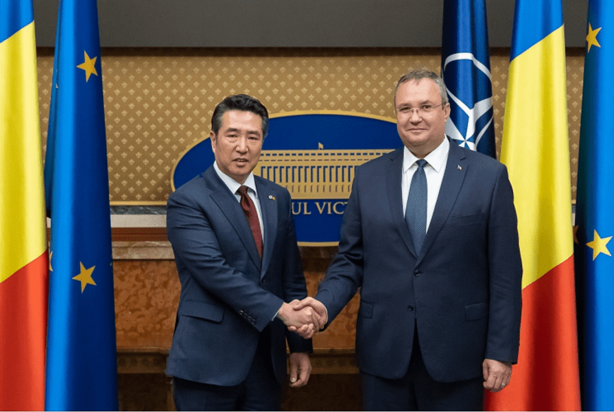 Ciucă, întrevedere cu ambasadorul sud-coreean. Energia nucleară şi digitalizarea, printre priorităţi 