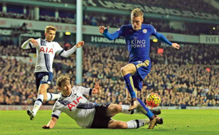 
    Vardy este cel mai bun om de la Leicester şi golgheter în AngliaFoto: AP  
