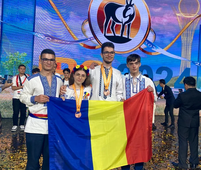 Elevii români, medaliați la Olimpiada Internaţională de Biologie FOTO: Ministerul Educației