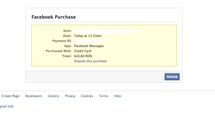 facebook purchase