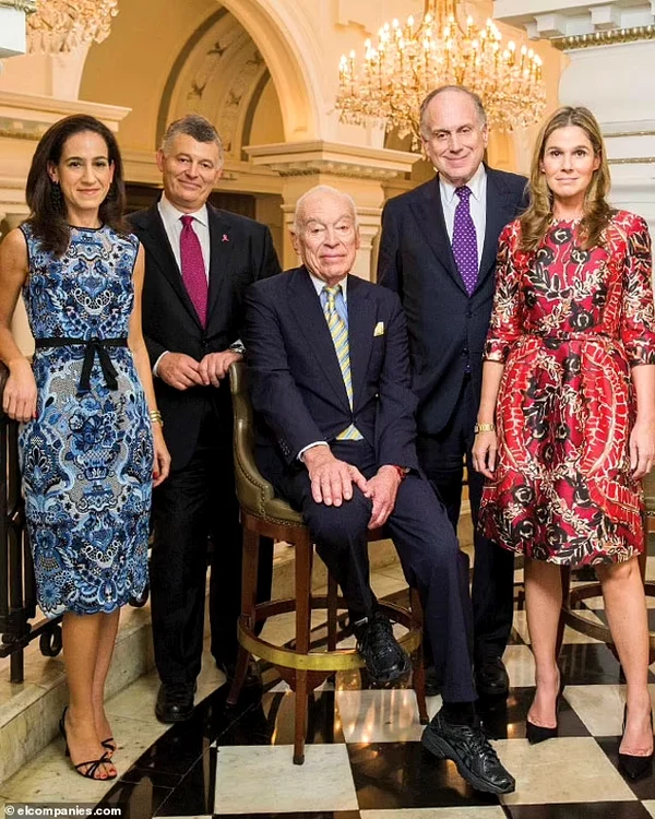 Jane Lauder, William P. Lauder, Leonard Lauder, Ronald Lauder și Aerin Lauder