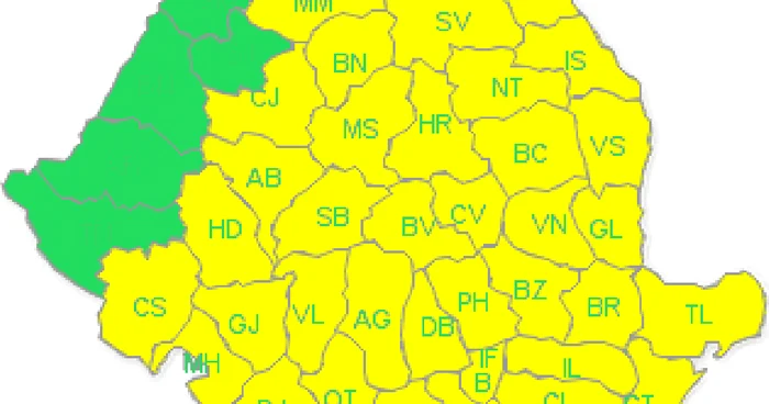 Avertizarea meteo expiră joi dimineața