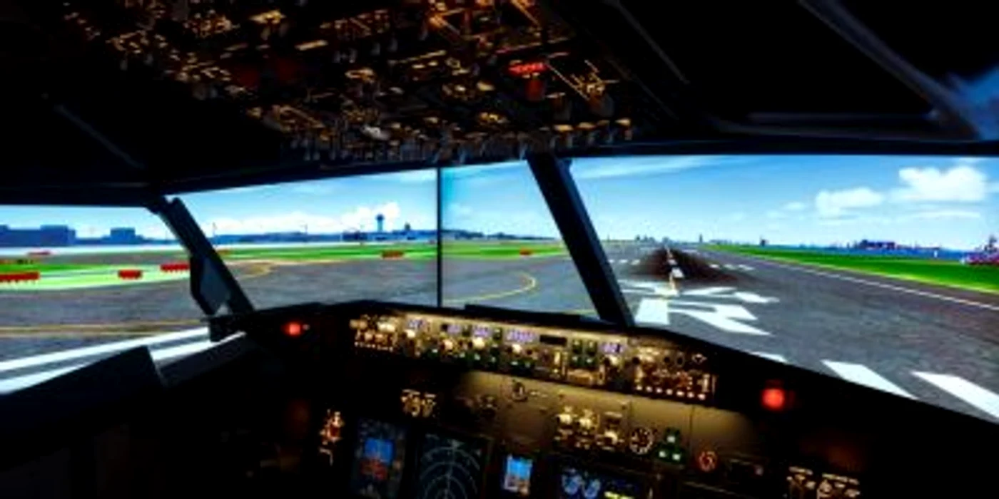 Simulator de zbor in camera de hotel FOTO via Haneda Excel Hotel Tokyu