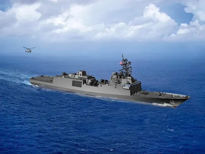 O reprezentare artistică a FFG(X). Marinette Marine Corp