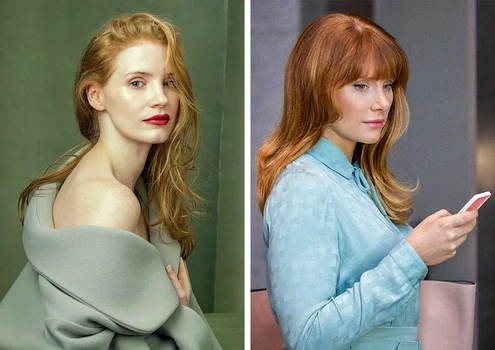 Jessica Chastain şi Bryce Dallas Howard jpeg