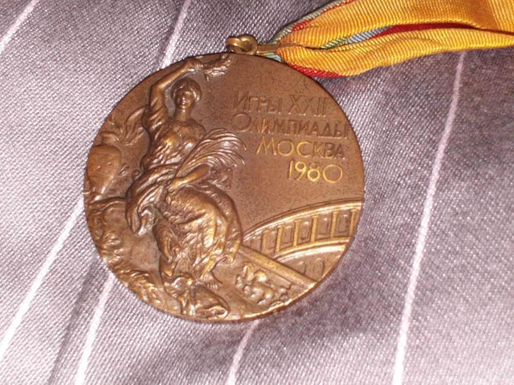 Medalia de la JO de la Moscova