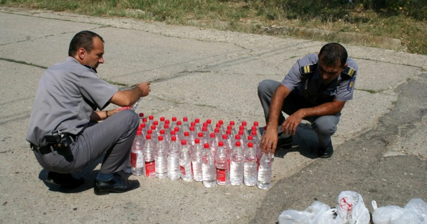 Întreaga cantitate de alcool a fost confiscată