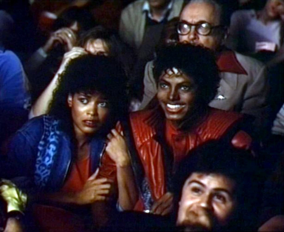 Alături de Michael Jackson, în 1983
