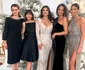 Elvira Deatcu, Dana Rogoz, Andreea Raicu și Geanina Ilieș la nunta lui Valeriu Gheorghiță cu Monica Bârlădeanu. FOTO: Instagram