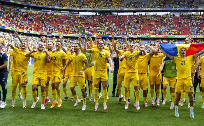 Bucuria românilor după victoria cu Ucraina (FOTO: Sportpictures)