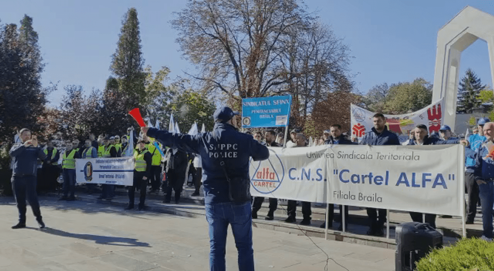 VIDEO Protest anti-sărăcie la Galați. S-a scandat: „Demisia, demisia!” 