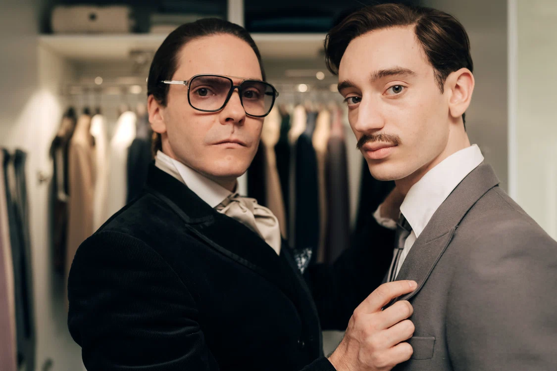 Disney Becoming Karl Lagerfeld Daniel Bruhl Theodore Pellerin (3) jpg