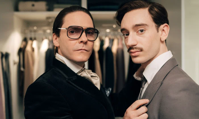 Disney   Becoming Karl Lagerfeld   Daniel Bruhl Theodore Pellerin (3) jpg