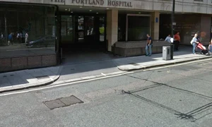 Exteriorul Spitalului Portland din Londra jpeg