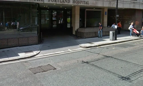 Exteriorul Spitalului Portland din Londra jpeg