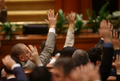 Prima ședință a Camerei Deputaților în noua componență după alegerile parlamentare, la Palatul Parlamentului din București. FOTO Inquam Photos / George Călin