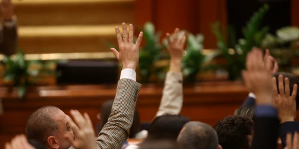 Prima ședință a Camerei Deputaților în noua componență după alegerile parlamentare, la Palatul Parlamentului din București. FOTO Inquam Photos / George Călin