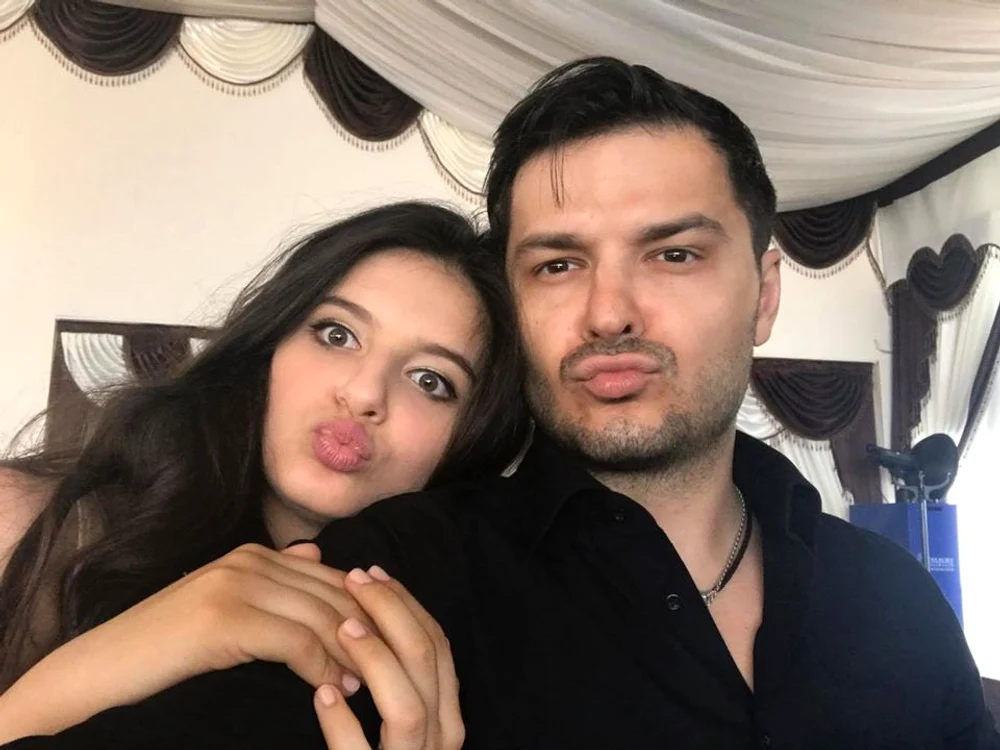 Carmina a moștenit frumusețea de la mama sa Foto Arhivă personală