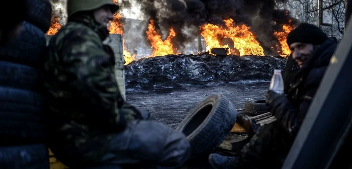 21 februarie - Proteste Kiev -Ucraina FOTO Mediafax/AFP