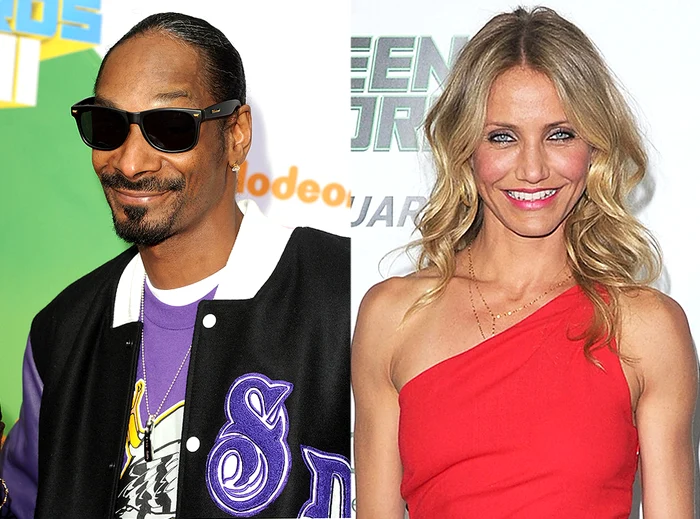 Snoop Dogg şi Cameron Diaz 