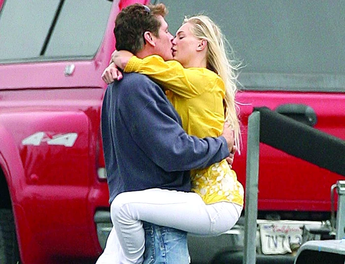 David Hasselhoff şi Anouska DeGeorgiou