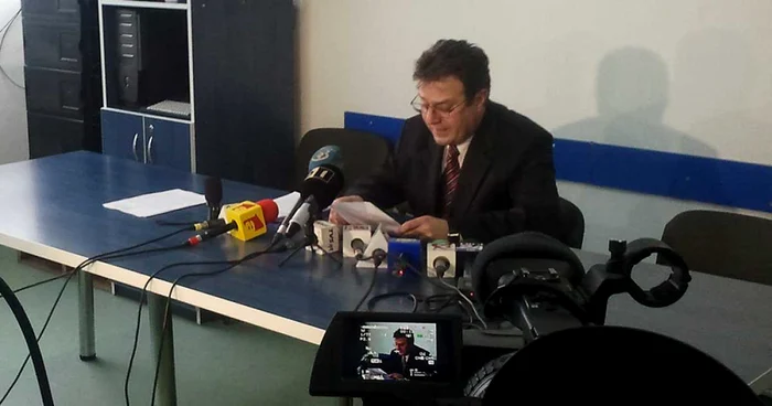 Laurenţiu Gavrilă, şeful comisiei de anchetă, a făcut publice măsurile luate FOTO: Adevărul.ro