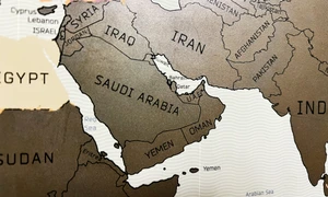 Harta Orientului Mijlociu FOTO shutterstock jpg