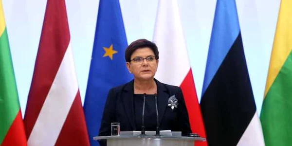 Premierul polonez Beata Szydlo FOTO EPA