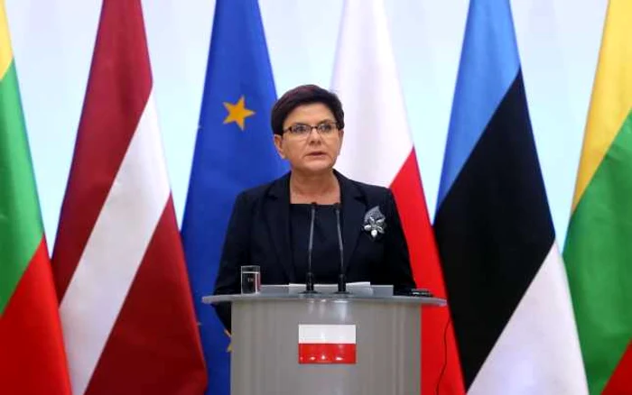 Premierul polonez Beata Szydlo FOTO EPA