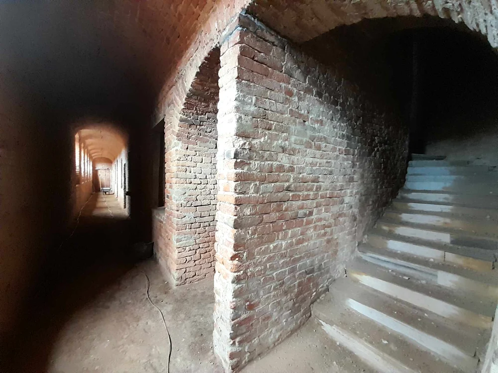 Conacul Mocioni de la Foeni în timpul restaurării FOTO Ștefan Both