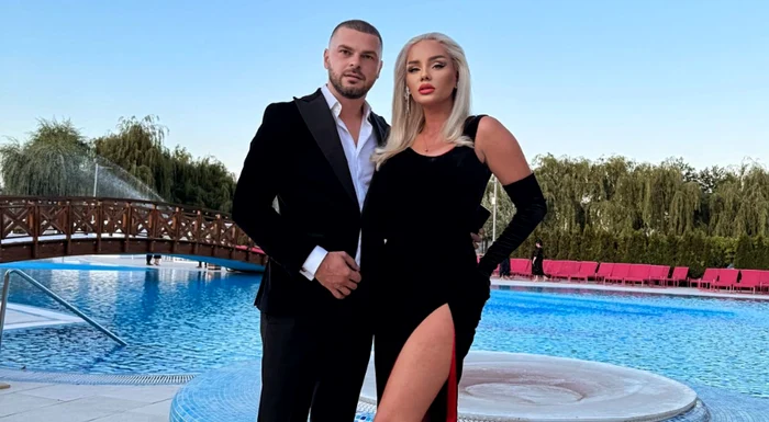 Maria Constantin și soțul ei, Robert Stoica. Foto: social media